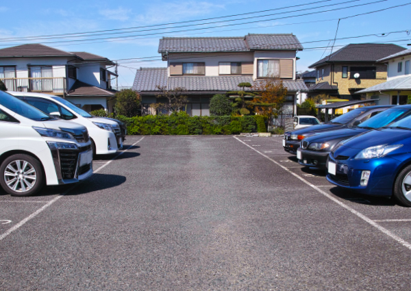 茨城県つくばみらい市の駐車場